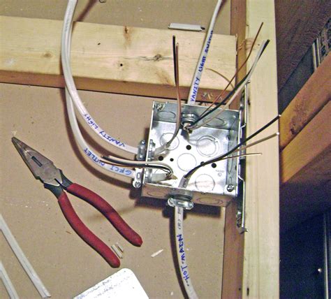 can you put a junction box in the ceiling|convert ceiling box to outlet.